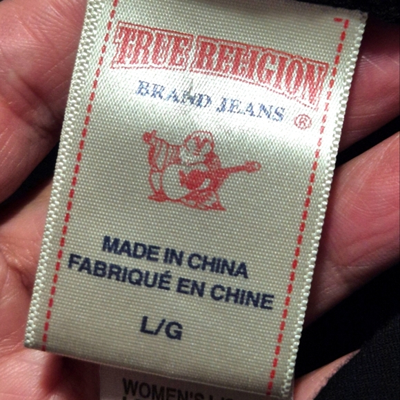 True Religion Black Button Up Shirt..SIZE:L - Picture 12 of 12